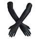 thumbnail image 2 of Accesorios para disfraces de los años 20, collar largo con cuentas de perlas, cadena y guantes negros, juego de boquillas para cigarrillos., 2 of 5