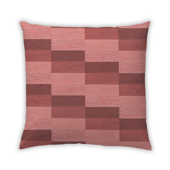 Ahgly Company Outdoor Square Contemporary Throw Pillow, 18 inch by 18 inch