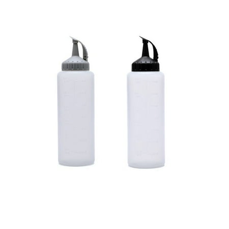 

Seasoning Squeeze Bottle Sauce Salad Bottle Dressing Barbecue Paint Workshop Pancake Art Dispenser 2 Pcs