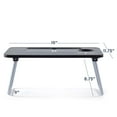 thumbnail image 6 of Lammaloe Foldable Lap Desk, Portable & Lightweight Laptop Desk for Bed and Couch - Ideal for Working, Reading, or Eating, Small, 6 of 8