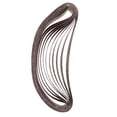 thumbnail image 2 of 10 Paquetes de Cinturónes Abrasivos Lijadora r Comercial Ocasl Trabajos de Madera Pintura Barniz 60 grano Macarena Cintas de lijado, 2 of 6