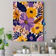 thumbnail image 4 of Abstract Floral Canvas Wall Art，Modern Decor for Living Room Bedroom Dining Room Apartment, 4 of 8