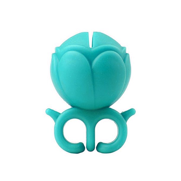 Pueen Nail Polish Holder Ring, Teal