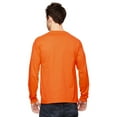thumbnail image 2 of The Fruit of the Loom Adult HD Cotton Long-Sleeve T-Shirt - SAFETY ORANGE - L, 2 of 2
