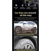Tire Protection Gel, UV Defense Tire Gel, Multi-Functional Tire Nourishing Cream, Long-Lasting Tire Shine, Easy Apply Tire Care Product, Safe for All Tire Types