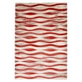 thumbnail image 1 of Neela Ivory/Red Polypropylene Rug 6'7" x 9'6", 1 of 1