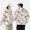 thumbnail image 4 of Lsque Floral Puppy UPF 50+ Lightweight Sun Protection Men's Women's Long Sleeve Shirt, Hoodie Performance -Small, 4 of 9