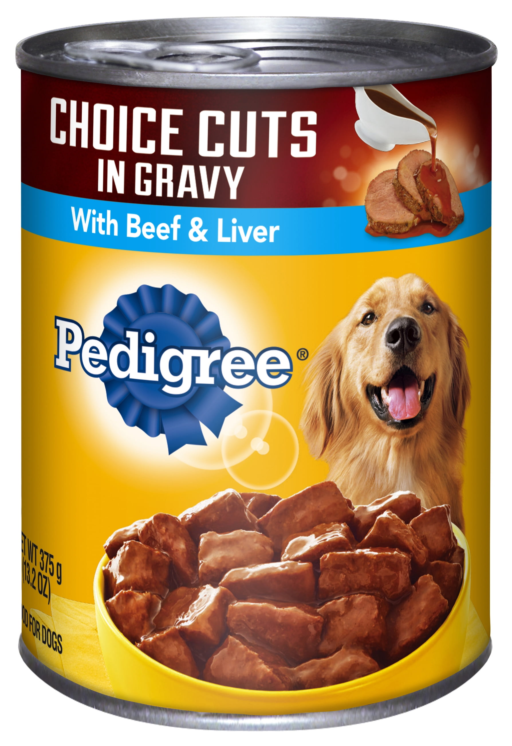 Pedigree Choice Cuts In Gravy With Beef And Liver Wet Dog Food 132 Oz