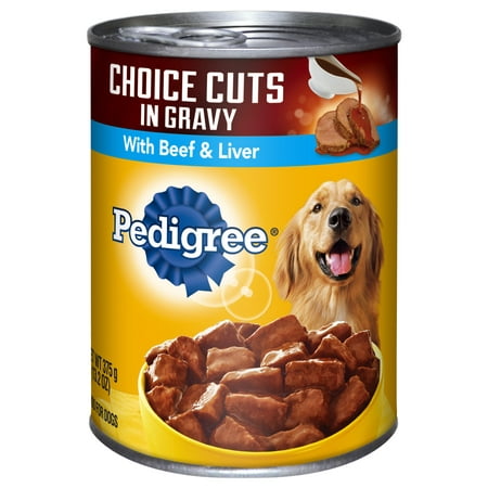 Pedigree Choice Cuts In Gravy With Beef & Liver Wet Dog Food, 13.2 Oz