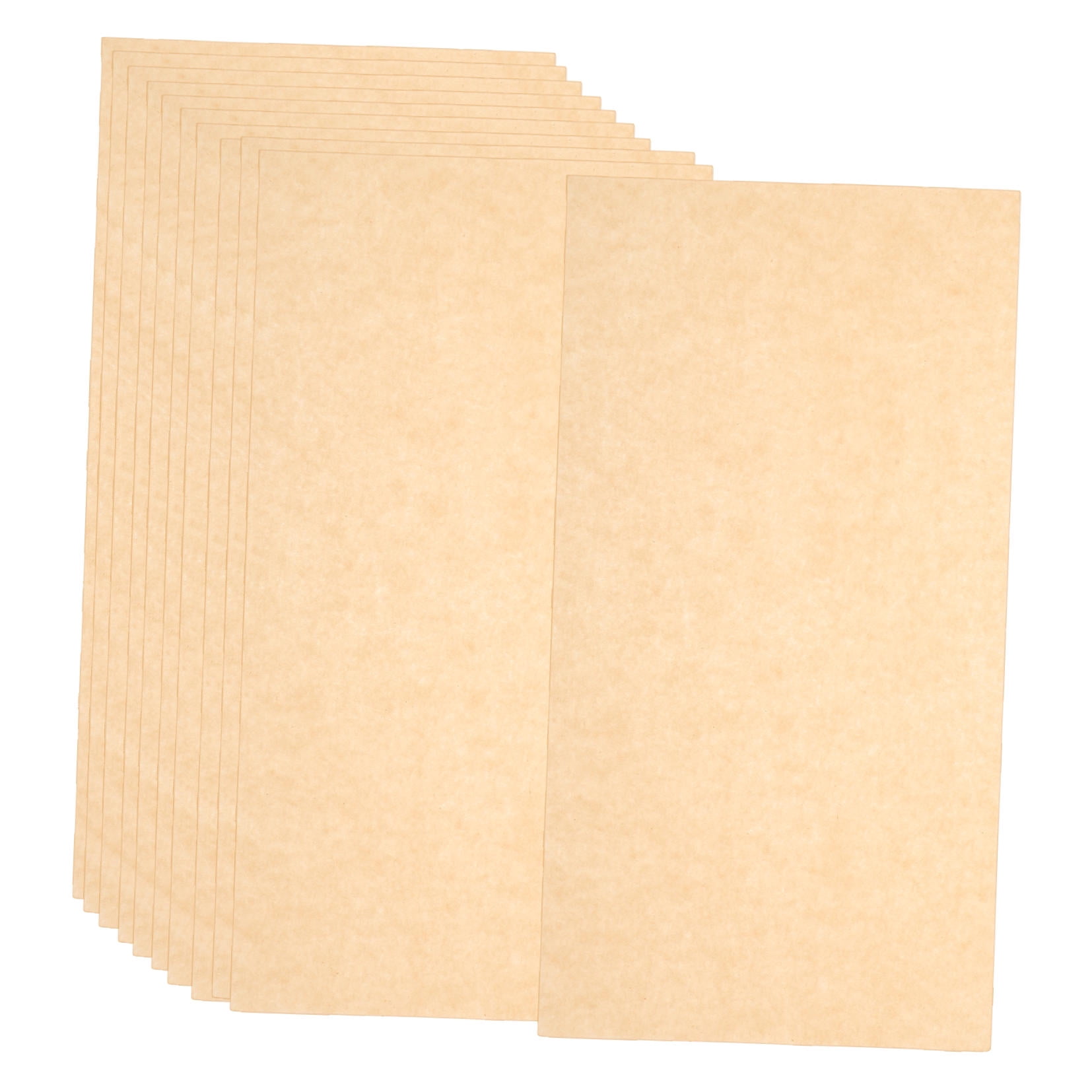 SKISUNO Grease Proof Paper Moisture Absorption Household Bread Paper Light Brown 300 Sheets