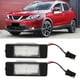 thumbnail image 1 of Lámpara de matrícula LED, 2 piezas, luz de matrícula SMD 18 para automóvil, luz de matrícula LED, integración perfecta, 1 of 9