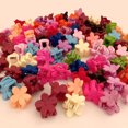 thumbnail image 3 of 100 Uds. Clip de pelo de flor de color caramelo flequillo pequeño clip para la cabeza para niñas accesorios para el cabello para adultos, 3 of 6