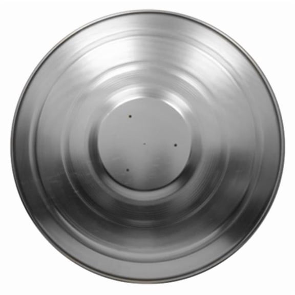 Solid Aluminum Heat Shield for Patio Heater, Silver