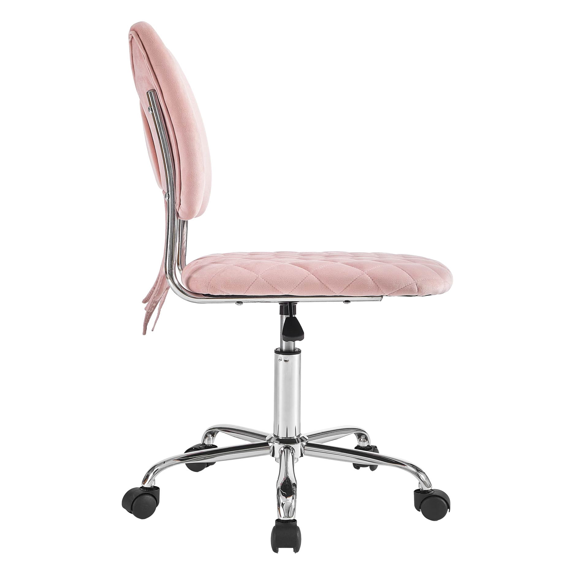 Petals & Pearls Figural Pink Bow Vanity Chair