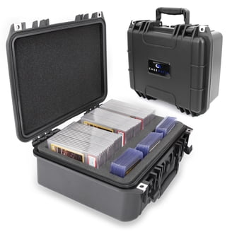 pokemon graded card storage Black Case (Large) Digit Combination Lock Protection Equipped with a robust triple Team Rocket Graded Card Storage