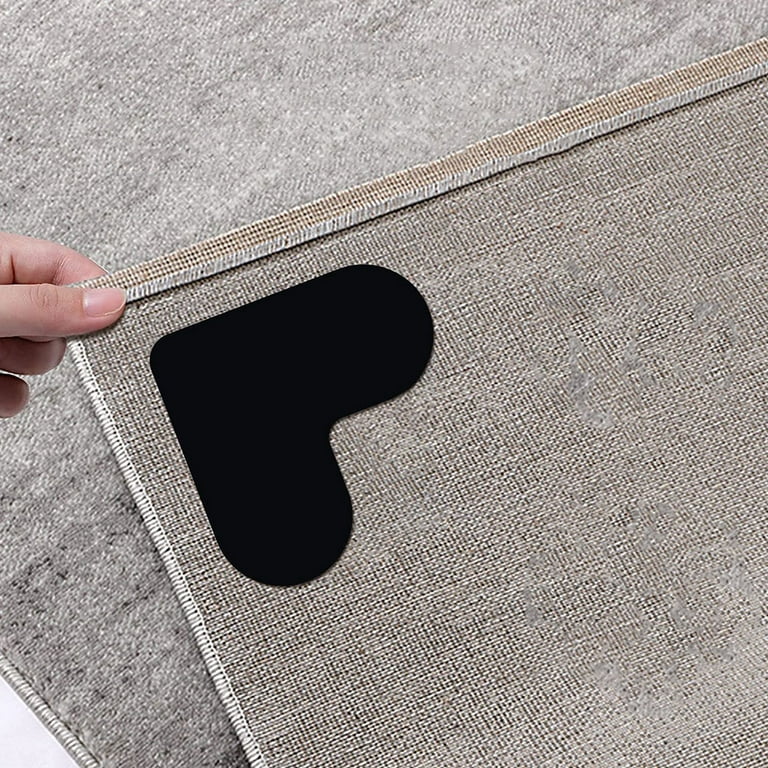 8Pcs Non-slip Carpet Grippers Rug Pads Carpet Stickers Fixed Rug Pads Carpet  Stickers 