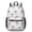 Unicorn and Flower-1, variant on Unicorn and Star White Pattern 17" School Backpacks for Teens,Waterproof Oxford Fabric,S-Shape Padded Straps for School,Travel,Hiking,Camping