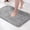 Gray, variant on GYTF Non Slip Small Bathroom Rug Bath Mats for Bathroom(16x24,Beige) Absorbent Thick Soft Microfiber Bathroom Mat Machine Washable Bath Rug Plush Carpet for Tub Shower
