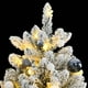 thumbnail image 3 of Árbol de Navidad artificial VidaXL de 210 cm con 300 LED y juego de bolas, 3 of 9