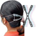 thumbnail image 4 of Générique Juego de 4 extensores de correa, antiapriete, soporte, gancho para correa para la oreja, accesorios de agarre, extensión, bucle para la oreja, 4 of 5