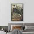 thumbnail image 2 of PixonSign Framed Canvas Print Wall Art Fine Art Tropical Swamp Heron Bird Nature Wilderness Illustrations Modern Art Botanical Floral Farmhouse/Country Relax/Calm/Cozy - 24"x36" White, 2 of 5