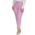 thumbnail image 2 of Lroveb Dress Pants for Women, High Waisted Taper Womens Casual Fashion Slim Fit Bag Hip Pants Pink, 2 of 4