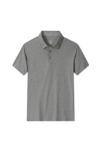 WEEKEND SHOP Mens Quick Dry Breathable Casual Polo Shirt Men Jersey Short Sleeve Shirts