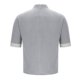 thumbnail image 5 of pstuiky camisetas de hombre, Camisa de manga corta con cuello alto y botones sueltos informales de color liso para hombre camisas casuales para hombre m, 5 of 7