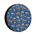 thumbnail image 1 of Balery Construction Vehicles Cubiertas para Neumáticos - Protector Resistente para Neumáticos de Camioneta, SUV, Remolque, Camper y RV-16 inch, 1 of 6