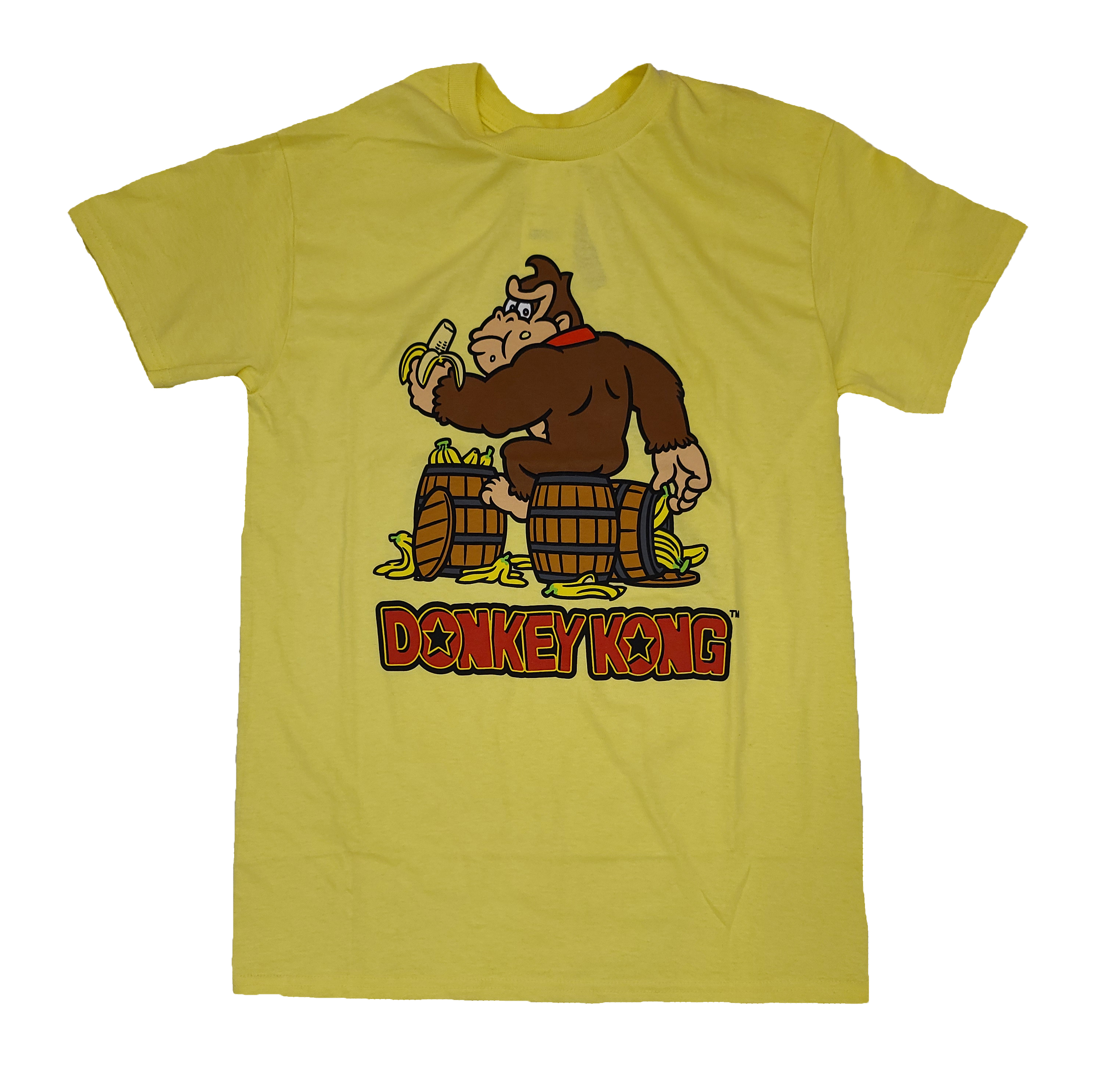 Donkey Kong Yellow Graphic TShirt Medium