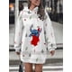 thumbnail image 3 of Nuevas mujeres con capucha casual calle estilo minimalista vestido top sudaderas con capucha 3d dikke sudaderas vrouwen bluza moletom streetwear, 3 of 5