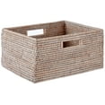thumbnail image 1 of KOUBOO la Jolla Étagère en Rotin, Moyen, Panier de Rangement à la Chaux, 1 of 4