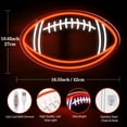 thumbnail image 2 of Letrero de neón de fútbol Yoolume, 42 x 27 cm, luz LED regulable, 2 of 6