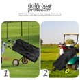 thumbnail image 3 of SHINYPASING Lightweight Black Oxford Cloth Golfs Bag Rainproof Protector with Convenient Storage, 3 of 6