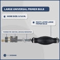thumbnail image 3 of Five Oceans 5/16-Inch Fuel Primer Bulb,Universal Outboard Fuel Line Primer Bulb, Large EPA/CARB Approved, Compatible with Ethanol Blended Fuels - FO4516, 3 of 9