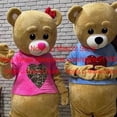 thumbnail image 2 of Disfraces de mascotas de osos de peluche masculinos y femeninos de alta calidad, accesorios de películas, juegos de rol, juegos de carnaval, tamaños para adultos 1332, 2 of 5