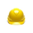 thumbnail image 3 of Ridgeline Vented Cap Style 4 Pt Ratchet Suspension Hard Hat, Yellow, 3 of 6