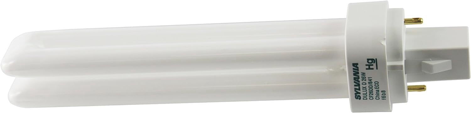 20681 - CF26DD/841/ECO - 26 Watts - 2 Broches Base G24d-3 - 4100K - Ampoule CFL