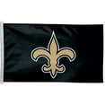 thumbnail image 1 of New Orleans Saints Drapeau 3'x5', 1 of 1