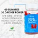 thumbnail image 4 of Gomitas BBL - Gomitas Multivitamínicas Veganas para Mujeres - Sabor a Frutos Rojos - Aporte Nutricional Diario - 60 Gomitas, 4 of 6