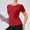 Red, variant on XPMWRP Women's Quick Dry Athletic T-Shirt Short Sleeve Slim Fit Workout Top Breathable Compression Tee for Gym Yoga Running Pink L