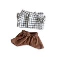 thumbnail image 2 of Mini ropa para muñecas de 6 pulgadas, pantalones para muñecas, atuendos, ropa para niñas, regalo, adorable, para vestir, ropa para muñecas de niñas, 2 piezas, 2 of 7