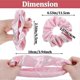 thumbnail image 3 of 3PCS Pocket Scrunchies Hair Ties with Hidden Zipper Stash Scrunchy Ponytail Holder Secret Compartment Items, 3 of 5