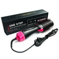 thumbnail image 2 of Hair Dryer & Volumizer Hot Air Brush,Electric Blow Dryer Rotating Brush with Curling Iron Function Nutrexl, 2 of 8
