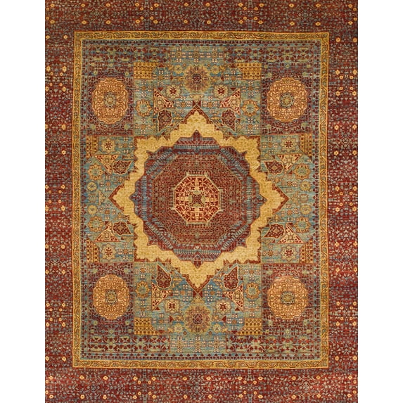 Ahgly Company Machine Washable Indoor Rectangle Abstract Tomato Red Area Rugs, 3' x 5'