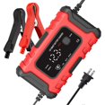 thumbnail image 1 of Motorcycle Battery Chargers 12V6A Full Automatic Smart Battery Chargers Maintainer Portable Trickle Chargers Battery Desulfator, 1 of 5