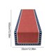 thumbnail image 3 of Anniversary Of Independence Day Table Runner Star-Printed -Style Linen Table Runner, 3 of 6