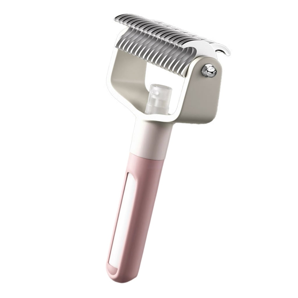 ATALRPOU Gentle Pet Hair Brush Sprayer Deshedding Comb Cats Massage Grooming Tool Reduces Shedding Regular Use