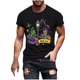 thumbnail image 1 of Camisetas de Manga Corta para Hombre Imprimir Deportes de Manga Corta Cuello Redondo Blusa Algodón Poliéster, Nueva Moda Casual Camiseta para Hombres, 1 of 1