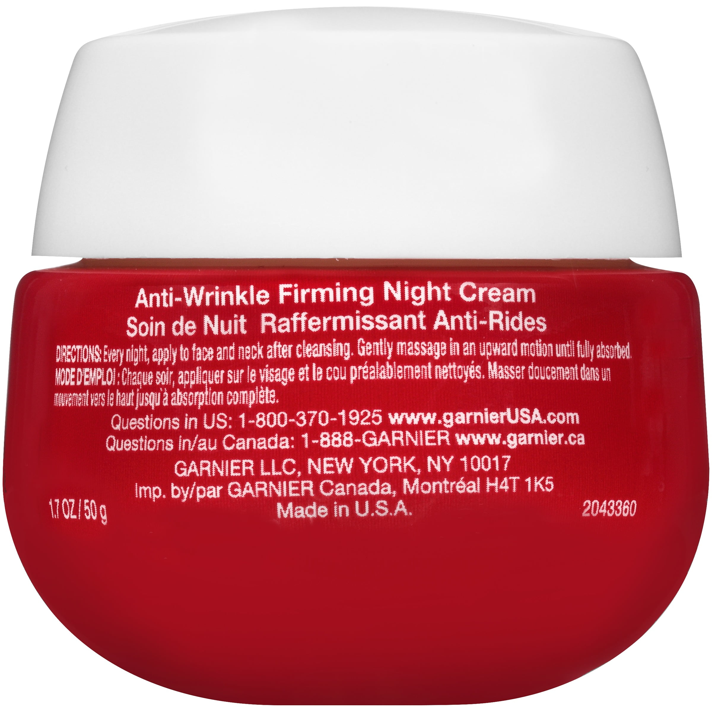 garnier ultra lift anti wrinkle firming night cream